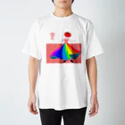 ikuraraの虹　ドレス　トマト Regular Fit T-Shirt