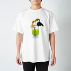 さやまちゃのトゥッカーノ給水中 Regular Fit T-Shirt