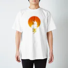 じんらいむのCarrot Rabbit Sunset スタンダードTシャツ