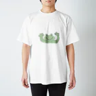 🐸の喜ぶカエル Regular Fit T-Shirt