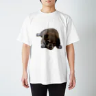 良々のぷーちゃん(雑種犬) Regular Fit T-Shirt