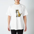 NUCCHのfaceshieldog(文字無) Regular Fit T-Shirt