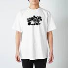 ゴロ展のグッズ｜入船ゴローのゴロT／c_005（モノクロシリーズ） Regular Fit T-Shirt