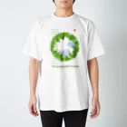 Gutchee ProjectsのGreen message_tsc01 Regular Fit T-Shirt