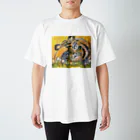 松井 翼 /  Tsubasa Matsuiの昼寝していたトラ Regular Fit T-Shirt