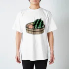 すぎもとゆうまのお店のスイカと涼むメンダコ Regular Fit T-Shirt