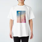 happy pastel yuyuのハッピー　ユニコーン Regular Fit T-Shirt