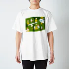 shimokitazawaloftの下北沢LOFT 森T グリーン Regular Fit T-Shirt