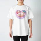 aiueo_214のま ふ゛た゛ち Regular Fit T-Shirt