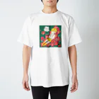 あいはさんだよ。のすりーぴんぐ スタンダードTシャツ