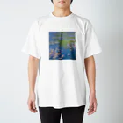 Art Baseのクロード・モネ / 1908 / Water Lilies / Claude Monet スタンダードTシャツ