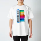 人生やり直しのピアニカレインボー Regular Fit T-Shirt