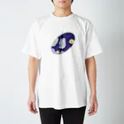 oringoの宇宙うさぎ Regular Fit T-Shirt