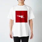 小鴉のUSSR 402nd IAP White Square Regular Fit T-Shirt