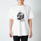 ぺちゃの ○。銀狐堂。○ の箱 Regular Fit T-Shirt