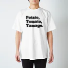 gemgemshopのポテト・トマト・タマゴ Regular Fit T-Shirt