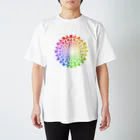 Mosaiqueのひろがる虹のしずく Regular Fit T-Shirt