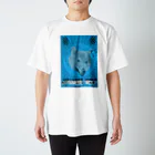 Danke Shoot Coffeeの🐺Japanese Wolf 🐺 Regular Fit T-Shirt