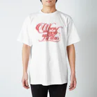 7knotの赤いwhen we wish upon a star　 Regular Fit T-Shirt