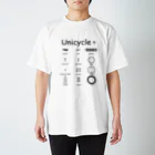 YaMaのUnicycle スタンダードTシャツ