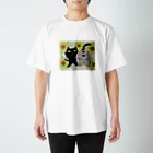 ️️ひろゆき🐾のいたずら猫ちゃん Regular Fit T-Shirt