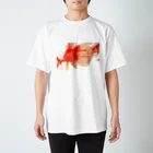 鳴八屋の金魚-01 スタンダードTシャツ