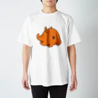 豹柄のいずみんのメンダコのメンジロウ Regular Fit T-Shirt