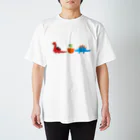 ぽんsのきょうりゅうさん Regular Fit T-Shirt