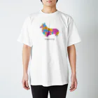 AtelierBoopのアレグリヘ　コーギー Regular Fit T-Shirt