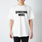 JIMOTOE Wear Local Japanの品川区 SHINAGAWA WARD スタンダードTシャツ