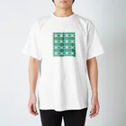 幾何学模様ARTのNo.718_魚 スタンダードTシャツ