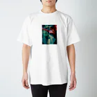 NATSUNA_UMIAKIの廃材コラージュA Regular Fit T-Shirt