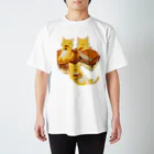 きねこやのきねこカツサンド Regular Fit T-Shirt