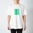 えすぷれっそましーんのエメラルドグリーン　長方形 Regular Fit T-Shirt