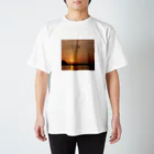 K-ioriの夕焼け　シルエット Regular Fit T-Shirt