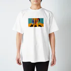 tadano-humanのスペース3 ビッグT Regular Fit T-Shirt