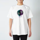 nksrhの地球　パープル Regular Fit T-Shirt