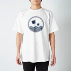 satoharuの千鳥と青海波　 スタンダードTシャツ