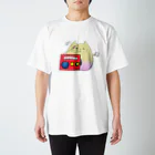 あぴこのおみせのラジオねこ Regular Fit T-Shirt