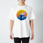 きたのもり倶楽部のにほんのはる Regular Fit T-Shirt