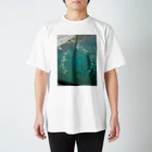 ビーチコーマーの石垣島の上空から見た海 Regular Fit T-Shirt