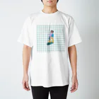 にんじんのふわふわパーマの女の子 Regular Fit T-Shirt