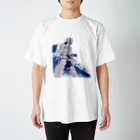 N-A shopのいざ参らん　青ver Regular Fit T-Shirt