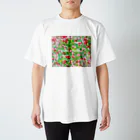 せきね まりのの私はお花屋さんです🌺 Regular Fit T-Shirt