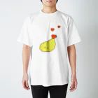 picopico @LINEスタンプのえび天　ハートのしっぽ Regular Fit T-Shirt