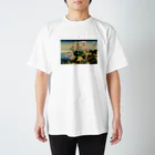 kumaneko-sの東海道品川御殿山ノ不二 Regular Fit T-Shirt