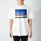 ロシア語とロシア語圏の日々のペテルブルグの橋 スタンダードTシャツ