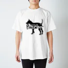 moffuの03ミニチュアピンシャー 　黒シルエット Regular Fit T-Shirt