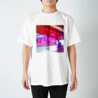 NEON LIGHT STARSのAPPLE NEON マシカク スタンダードTシャツ