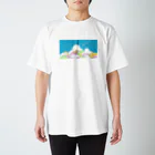 のぐちさきの入道雲とひこうき雲 Regular Fit T-Shirt